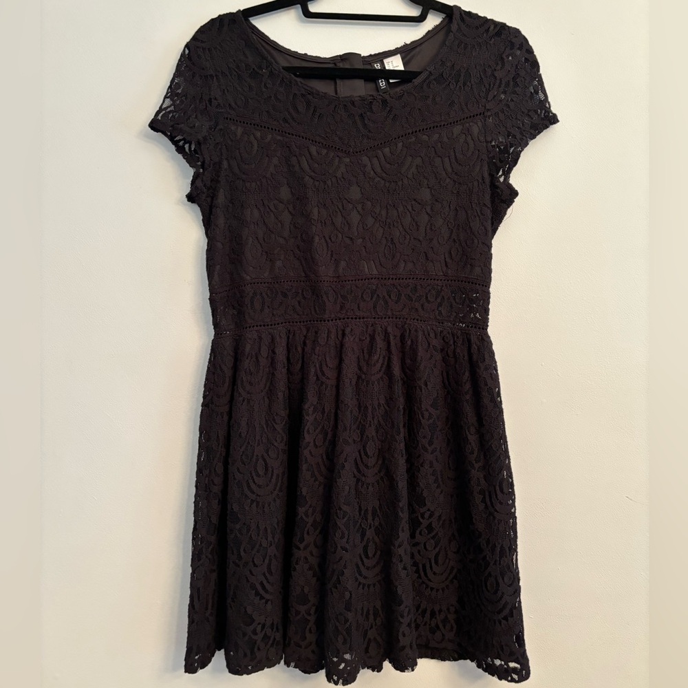 Divided H&M Black Lace Dress